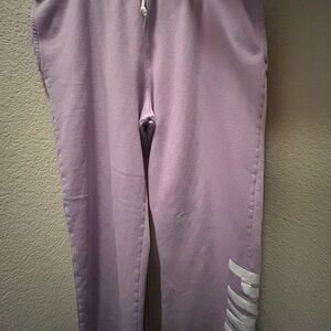 VS Pink Lavender Sweatpants